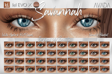 Second Life Marketplace - Avada Savannah Eyes - DEMO